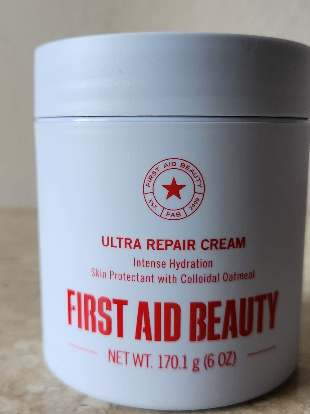 First Aid Beauty Ultra Repair Cream - White and Red Jar